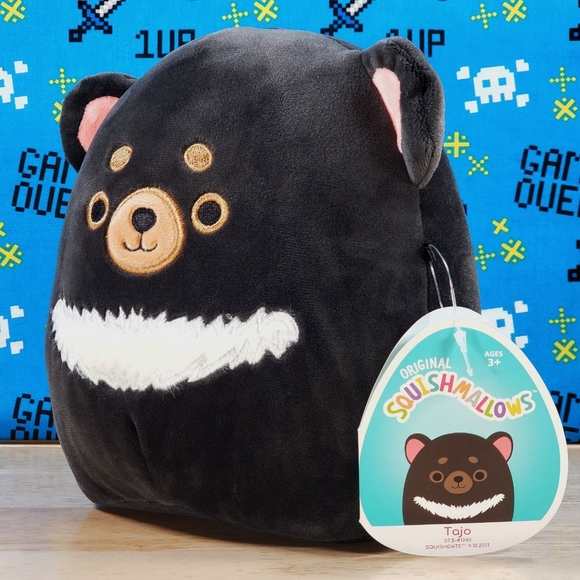 Squishmallow Tajo the Tasmanian Devil 7.5" UltraSoft Stuffed Animal Plush NWT - Picture 6 of 12
